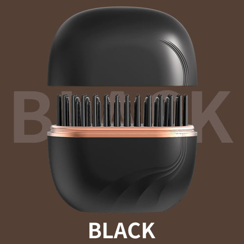 Glättbürste + Glätteisen in einem