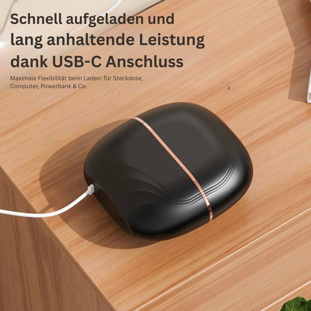 Glättbürste + Glätteisen in einem